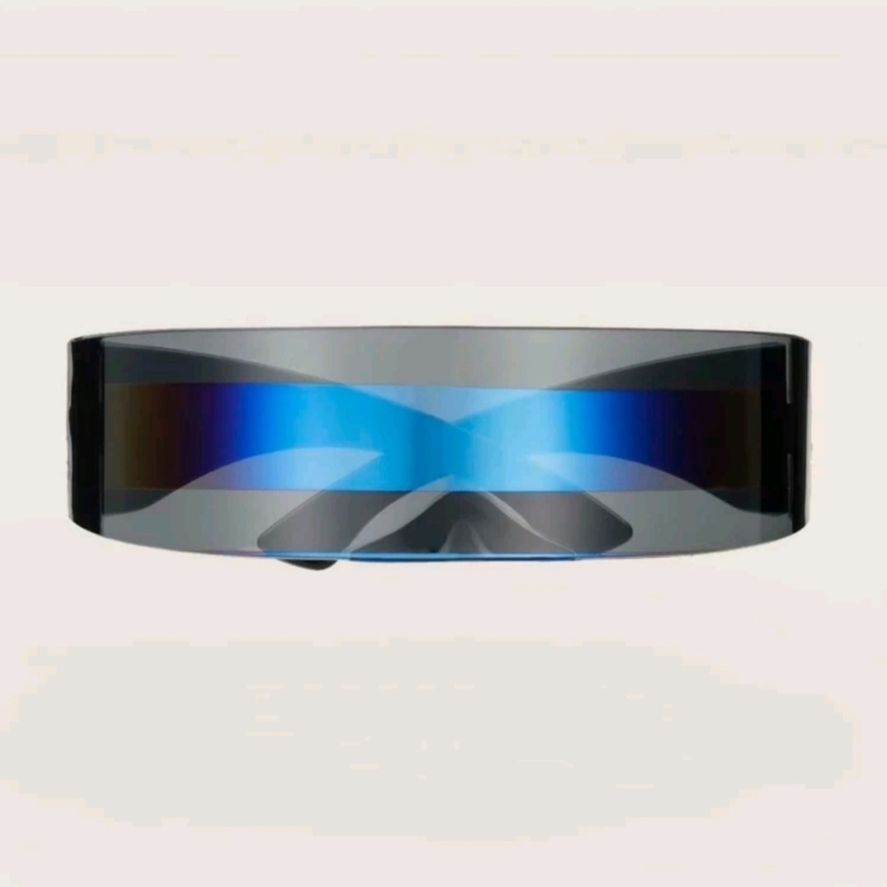 Future Vizor Robot Style Sunglasses - Multi - Picture 3 of 4